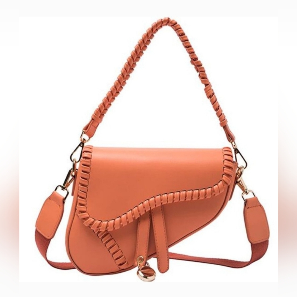 Saddle bag purse